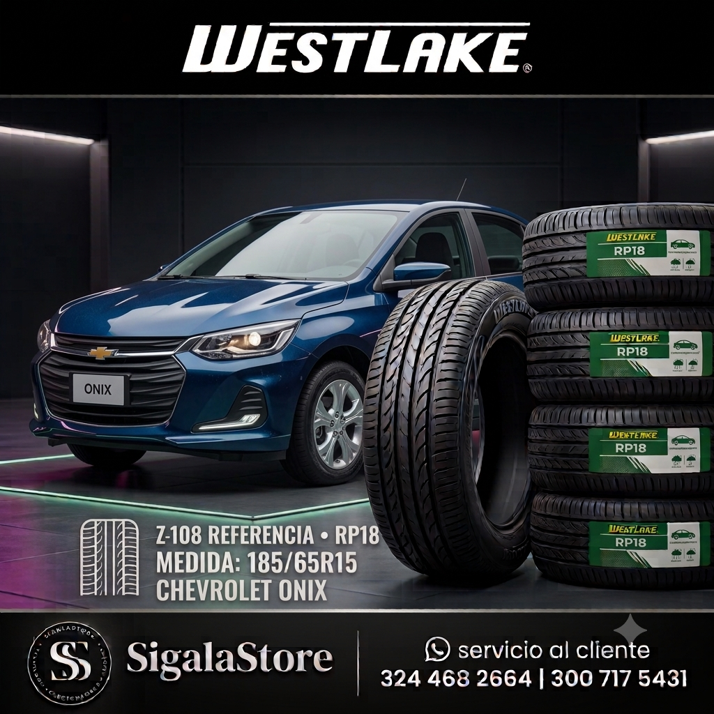 LLANTA 185/65R15 CHEVROLET ONIX WESTLAKE RP18