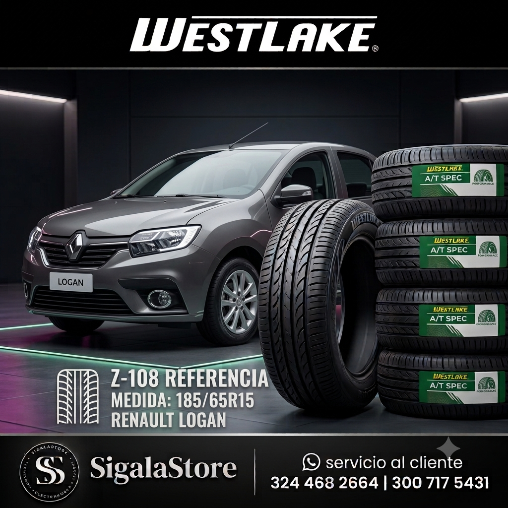 LLANTA 185/65R15 RENAULT LOGAN WESTLAKE Z-108