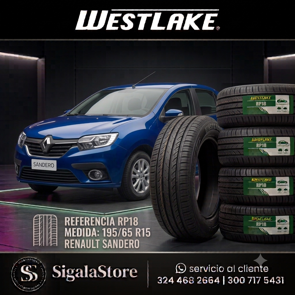LLANTA 195/65R15 RENAULT SANDERO WESTLAKE RP18