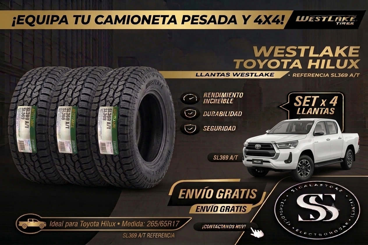 LLANTA 265/65R17 TOYOTA HILUX WESTLAKE SL369 ALL TERRAIN